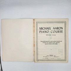 Sheet Music MIchael Aaron Piano Course Grade Five 1952 MIlls Music