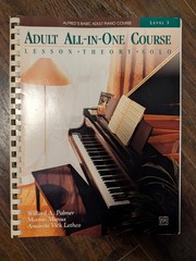 Alfred&rsquo;s Basic Adult All-in-One Course, Book 1 and Book 3 – Very Good