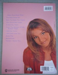 Britney Spears Songbook Baby One More Time P/V/C Photos and Poster