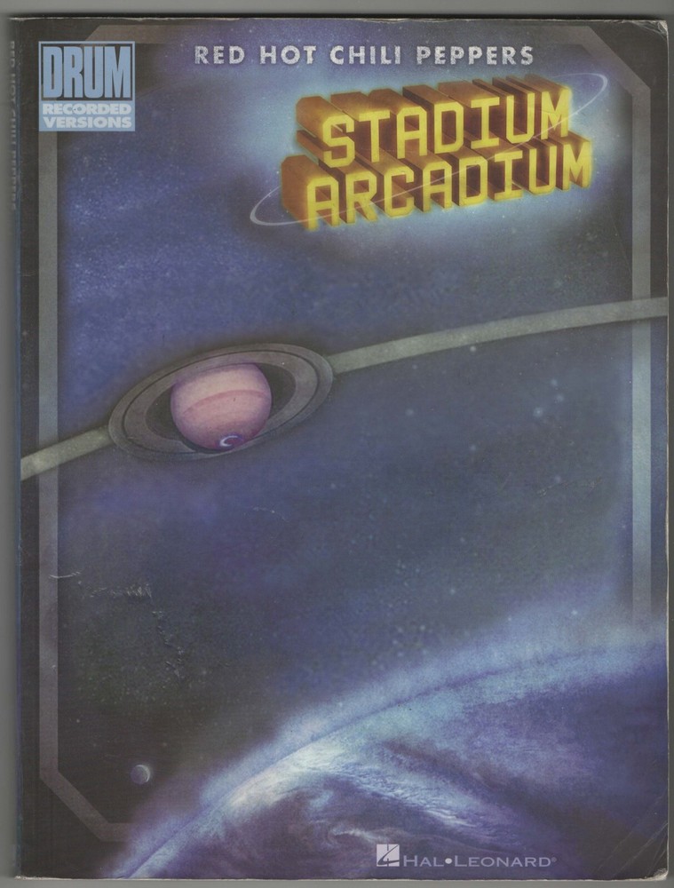 RED HOT CHILI PEPPERS Stadium Arcadium DRUMS songbook 248 pages