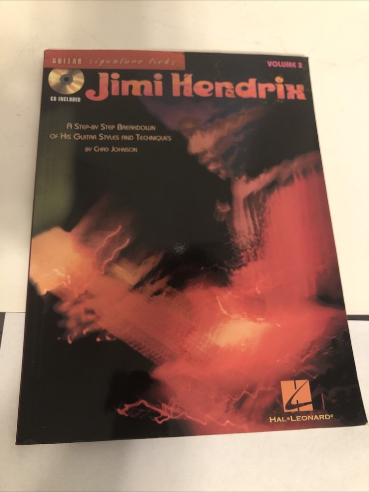 Jimi Hendrix Guitar Styles Techniques Chad Johnson Volume 2 / CD Included