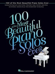 100 of the Most Beautiful Piano Solos Ever Sheet Music Piano Solo Book 000102787