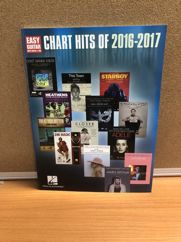 Chart Hits of 2016-2017 (Excellent Condition) FREE SHIPPING
