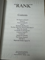 The Smiths, Ranked, Songbook, 1988