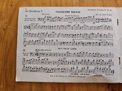 PIGSKIN PAGEANTS By Paul Yoder FOR FIRST TROMBONE!