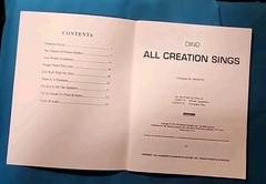 Dino Kartsonakis All Creation Sings 1991 Praise & Worship song piano book music