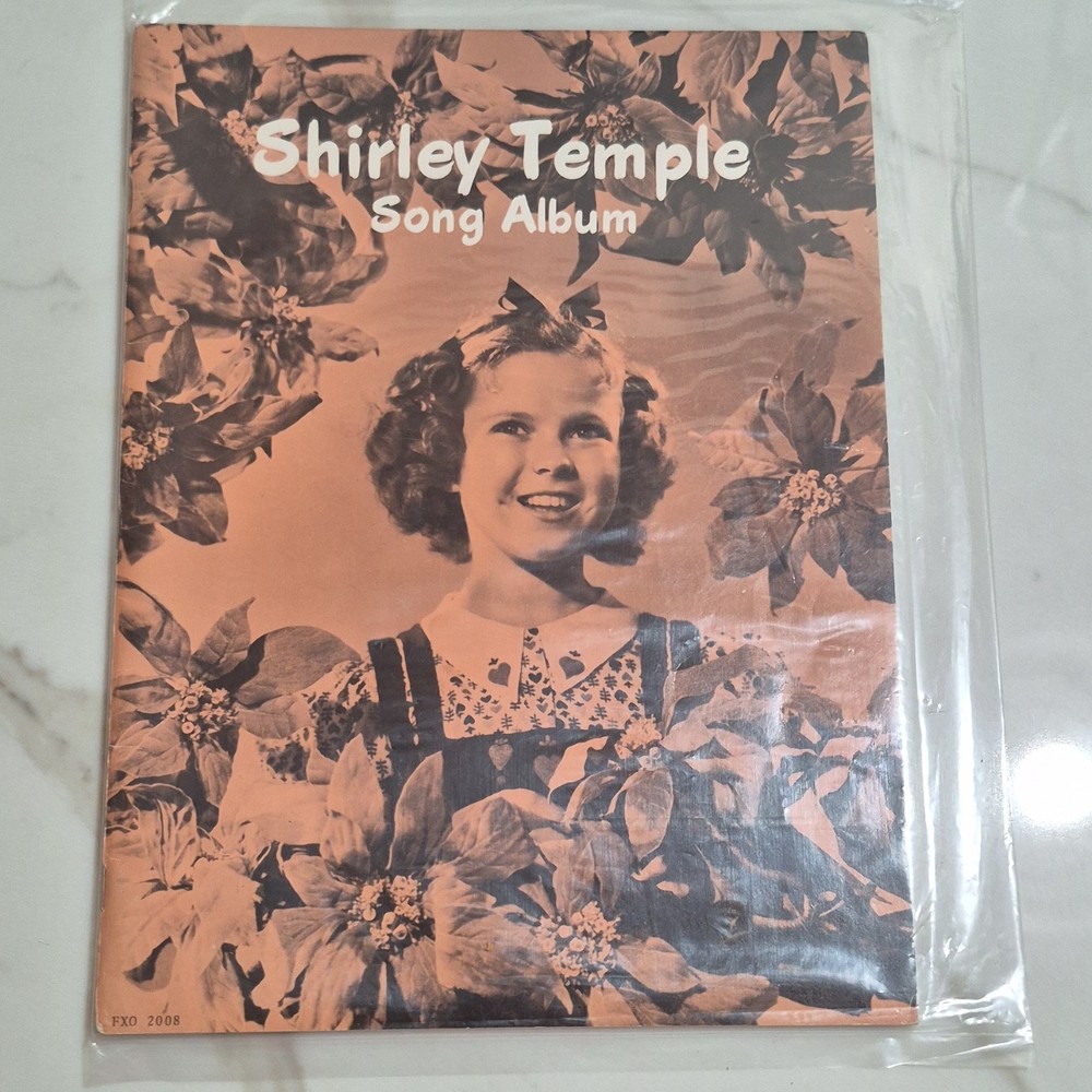 20th Century Fox Pictures Shirley Temple Song Album Song Book Sheet Music