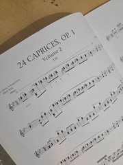 Paganini 24 Caprices For Classical Guitar Extremely Rare Book Books