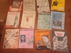 Lot of 220+ Antique Sheet Music Ranging 1920s 1930s 1940s Berlin