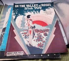 Vintage Sheet Music Assorted Lot Of 10 Used Guitar Ukulele Vocals Piano lyrics