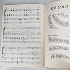 Glorybound 17 Gospel Favorites Choir Songbook Piano Christian Linn Lillenas 1985