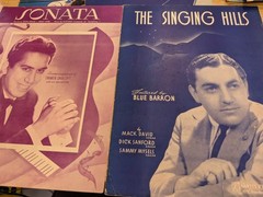 Lot of 10 antique vintage sheet music folios – different songs 1920s-1950s Lot 7