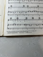 Pop Folk – Vintage 1970’s Sheet Music – John L Haag – West Coast Publications