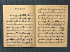 Chicago Loyalty sheet music, 1927, University of Chicago March Song