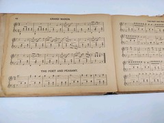 1900 The Cable Organ Method Antique Song Book Chicago Cottage Organ Company Vtg