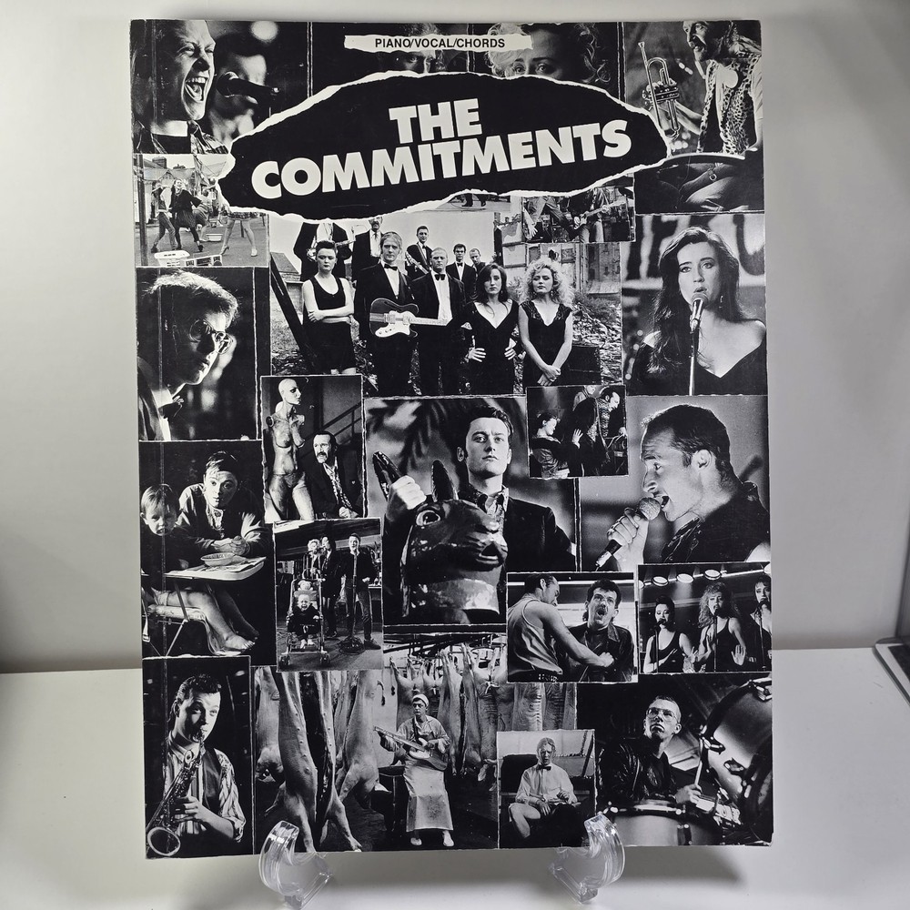The Commitments Soundtrack Sheet Music Songbook Piano Vocal Chords 1991