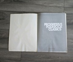 Progressive Folk Rock Classics Songbook 1973 Sheet Music Guitar Piano Songs