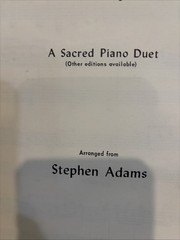 The Holy City Religious Sacred Song 1953 Stephen Adams Sheet Music