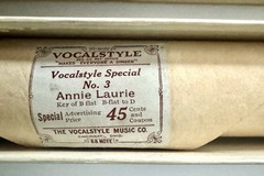 Antique Player Piano Music Rolls Lot Of 3