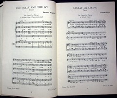 VINTAGE BEST SELLERS SACRED SECULAR CHORAL NUMBERS J. CURWEN 1930S