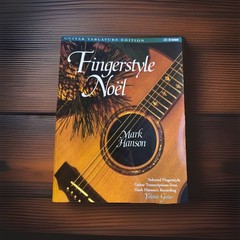 Fingerstyle Guitar Tab Songbook With CD Noel Mark Hanson 80 Pages Large Tab VG