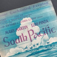 SOUTH PACIFIC 1949 Sheet Music For Piano SOME ENCHANTED EVENING – Broadway Play