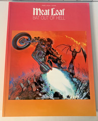 Vintage Meat Loaf Bat Out Of Hell Song Book Sheet Music Piano Vocal Guitar Tab