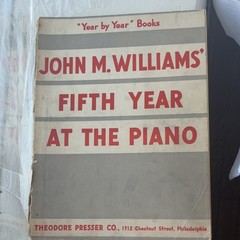 John M. Williams Piano Sheet Music Book Classical Theodore Presser Co.