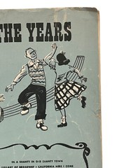 1951 Sheet Music Book HITS THROUGH THE YEARS Words & Music Complete Witmark