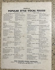 VTG Sheet Music 1926 ALL ALONE MONDAY FRED ASTAIRE RED SKELTON 3 LITTLE WORDS