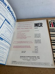 Lot of 2 JOHN W. SCHAUM FINGERPOWER FOR PIANO OR ORGAN BOOK One 1963