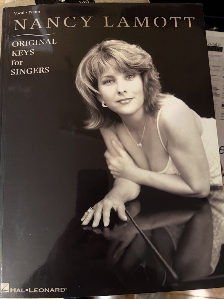 Nancy LaMott Original Keys for Singers Vocal Piano Hal Leonard Book