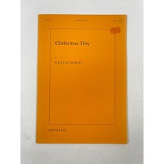 Gustav Holst Christmas Day Choral Fantasy SATB Sheet Music Novello 29 0129 03