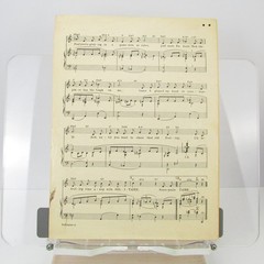 Solitaire Piano Sheet Music as sung by Tony Bennett P/V/G BMI 1951 Guitar