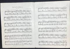 Vtg Sheet Music, Mazurka, Chopin 1939 – ships free