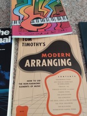 Collection of various Music instruction books