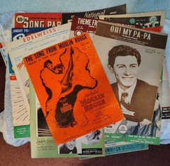 Lot 38 oz of Sheet Music check out the pictures for what is in this listing