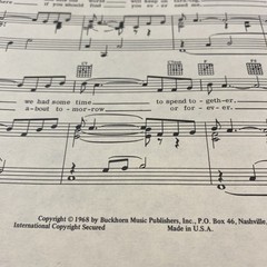 1968 23 Keys~BEST SONGS OF OUR TIMES~P/V~Charles Hansen Music~Pop Classics VTG