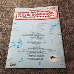 1988/1989 Movie Songbook Big Note Piano CPP/Belwin 64pp
