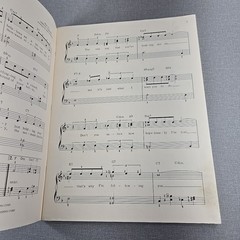Sentimental Love Songs by Dan Coates ~ 1981 Vintage Music Songbook ~ Large Print