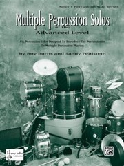 ALFRED Multiple Percussion Solos BOOK AT THE ADVANCED LEVEL BURNS FELDSTEIN NEW