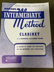 VINTAGE CLARINET MUSIC BOOKS