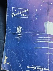 ON A SLOW BOAT TO CHINA Sheet Music 1948 Frank Loesser Melrose Music P/C/V T146