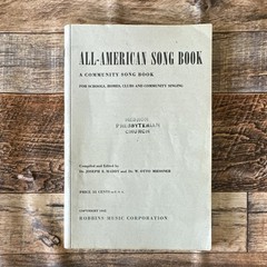 Robbins Music Corporation All-American Song Book Piano Folk Popular Patriotic