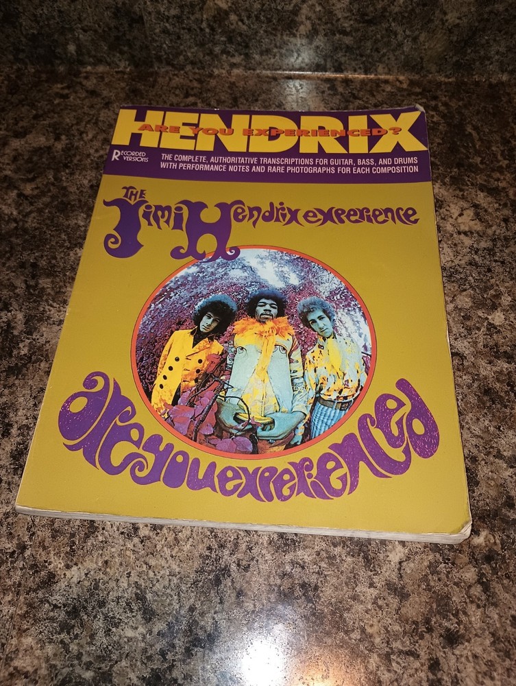 Jimi Hendrix Are You Experienced Complete Transcription Songbook Guitar Bass Dru