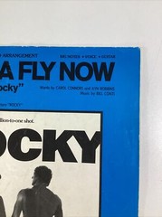 Rocky Theme 1976 Sheet Music Gonna Fly Now Original 1st Ed