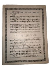 Berceuse From Jocelyn By Godard Antique Sheet Music 1926 Piano Solo Unexcelled