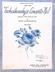 Theme From Tschaikowsky&rsquo;s Concerto No. 1 Sheet Music Advanced Piano Solo Op. 23
