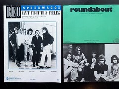 Vtg Rock Sheet Music Books Zeppelin, Hendrix, Van Halen, The Who, Foreigner