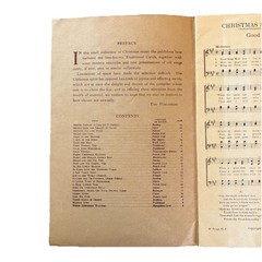 Standard Songs No. 4 Christmas Carols Sheet Music Songbook C.C. Birchard 1917